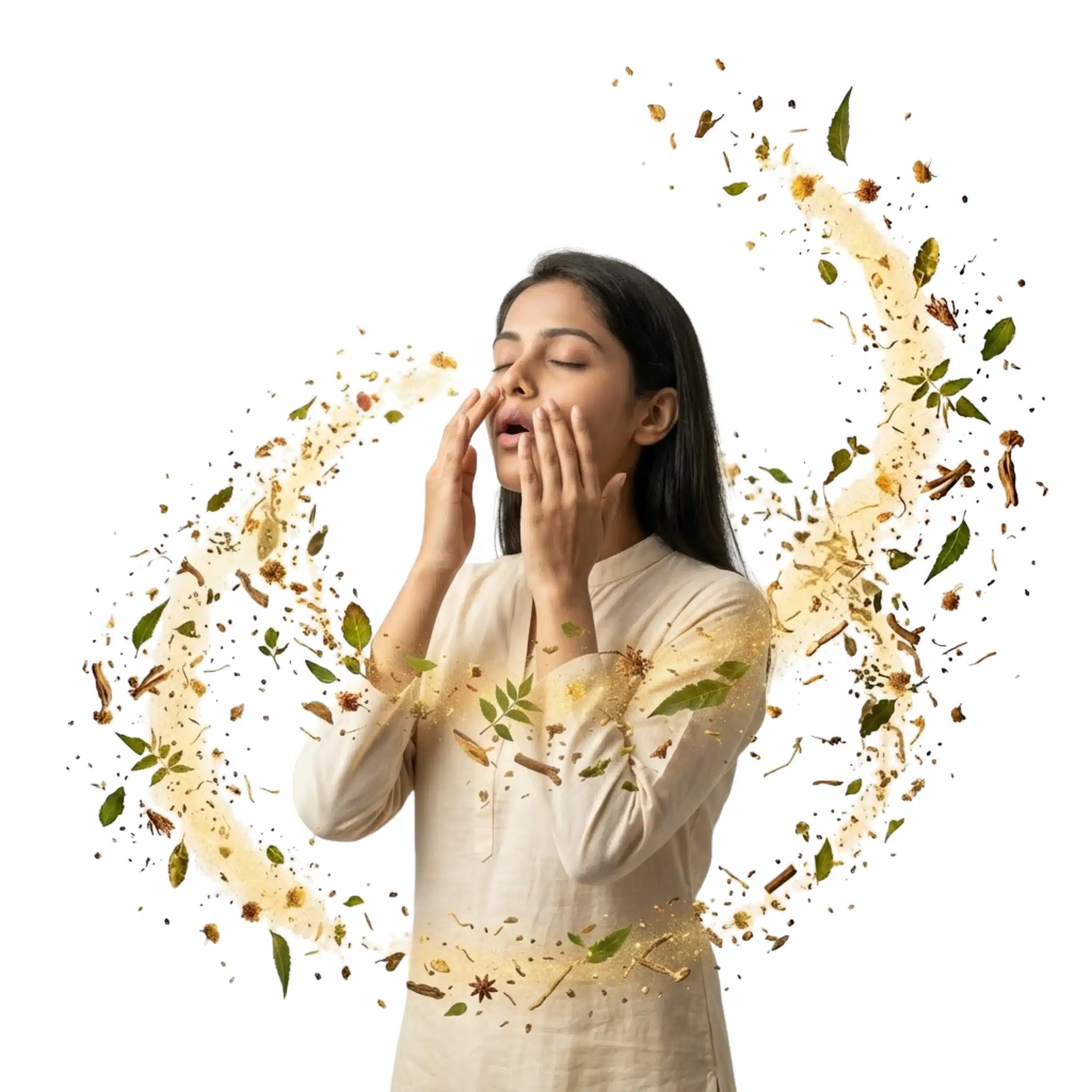 IMMBO herbo-mineral Ayurvedic allergy relief formula with 18 herbs